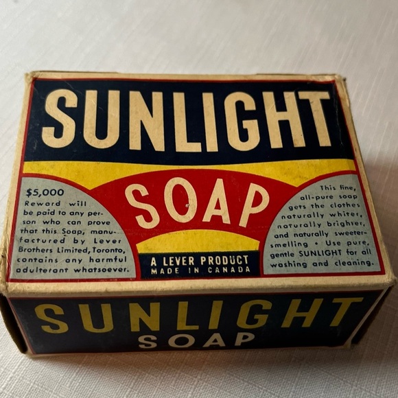 Sunlight Soap with Original Box. Vintage - Picture 2 of 9